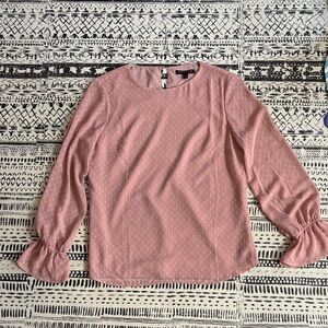 Banana Republic Factory Dusty Pink Blouse